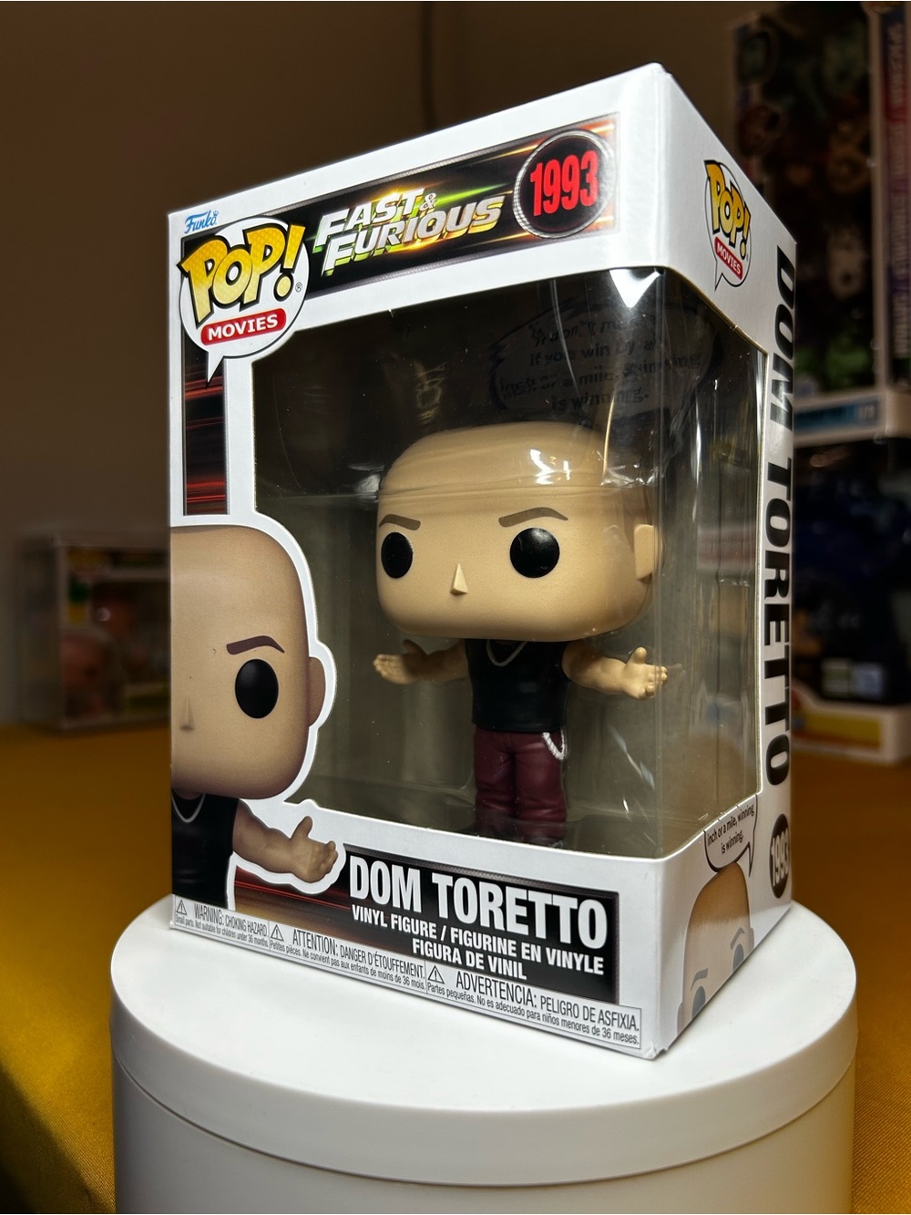 POP! Dom Toretto #1993•Fast&Furious•Funko Quotes